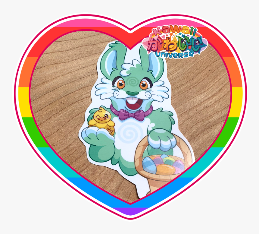 Kawaii Universe Cute Minty Easter Bunny Pic 01 - Kawaii Ginger And Wasabi, HD Png Download