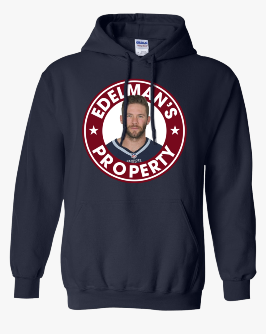 Julian Edelman New England Patriots Edelman S Property - Hoodie, HD Png Download