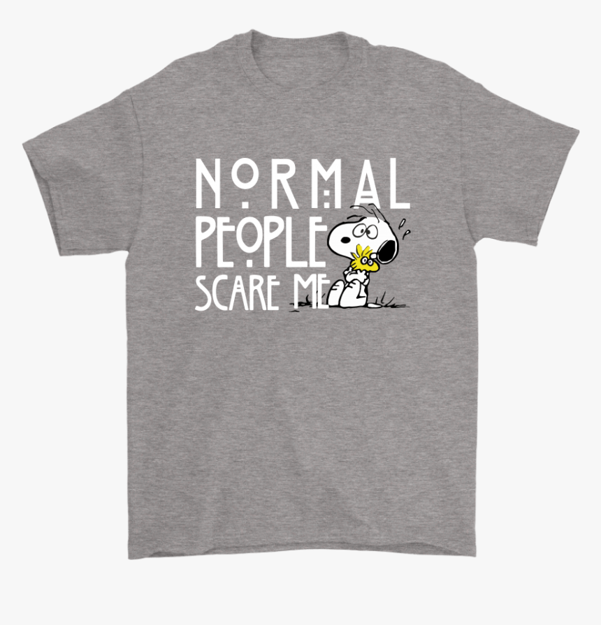American Horror Story Normal People Scare Me Snoopy - Active Shirt, HD Png Download