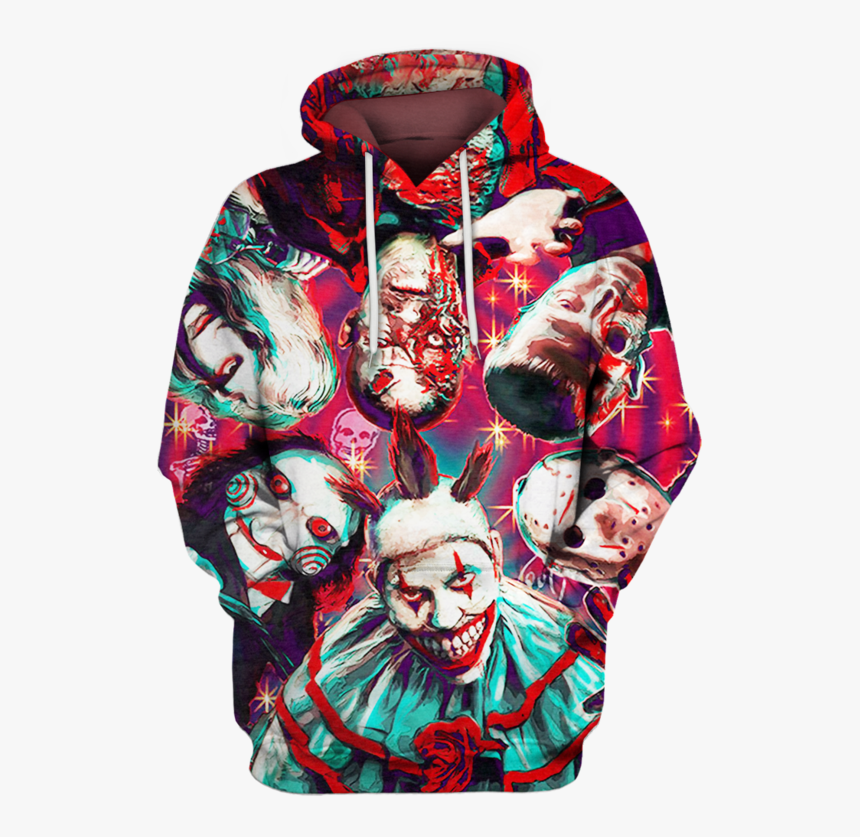 3d American Horror Story Hoodie - Jason Voorhees, HD Png Download
