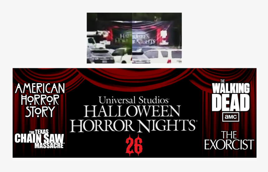 Billboard - Halloween Horror Nights 26 House Lineup, HD Png Download