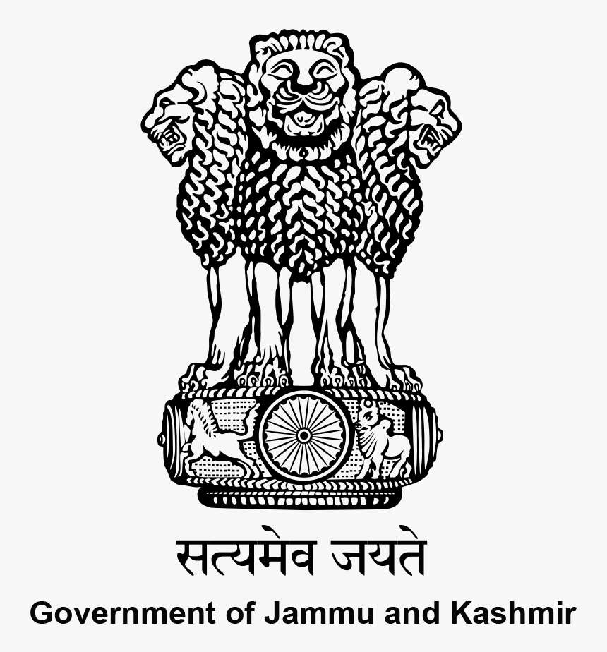 Emblem Of Jammu And Kashmir - Seal Of Indian Government, HD Png Download