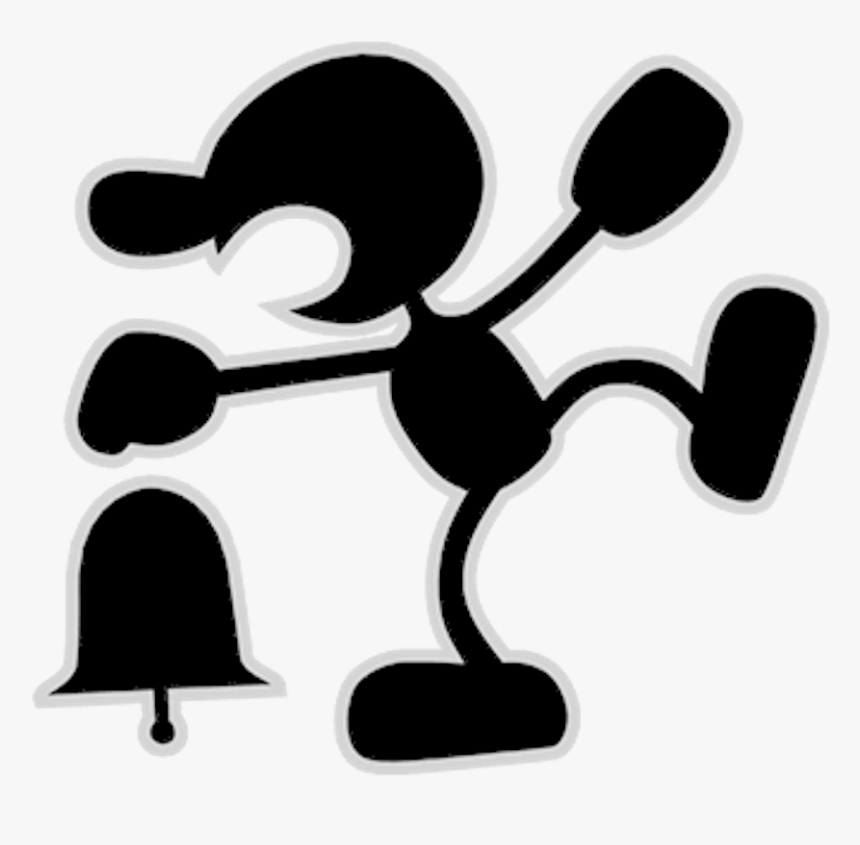 Super Smash Bros - Ssbb Mr Game And Watch, HD Png Download
