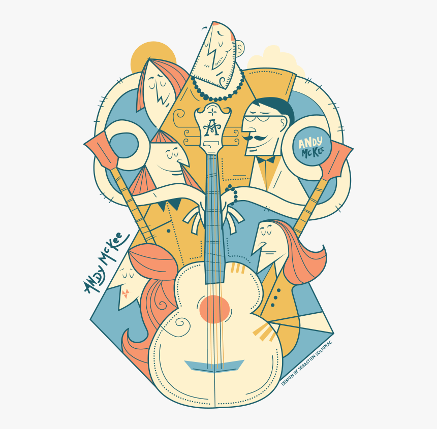 Andy Mckee S Musicarium - Illustration, HD Png Download