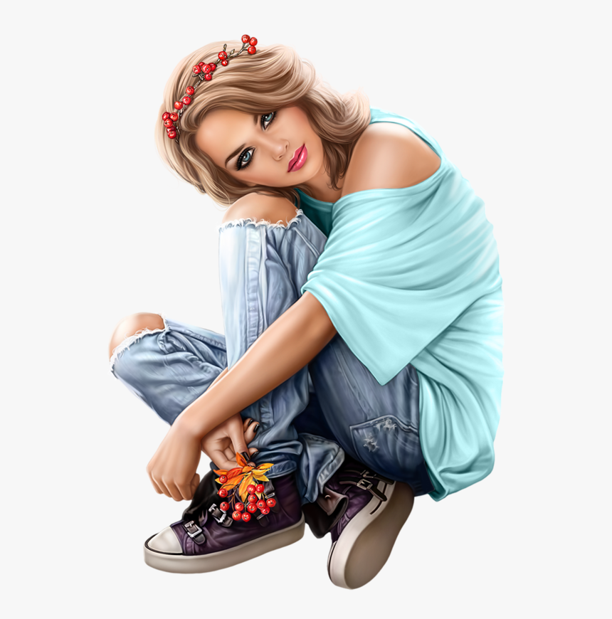 Girly Drawings, HD Png Download