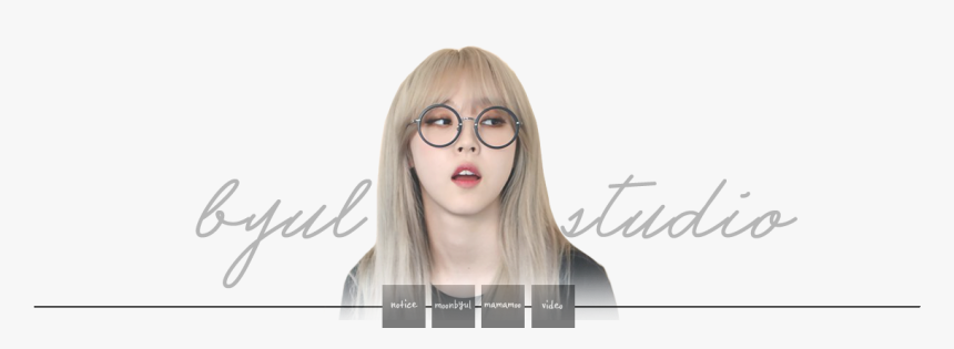 Mamamoo Moonbyul Fanblog Byulstudio - Girl, HD Png Download