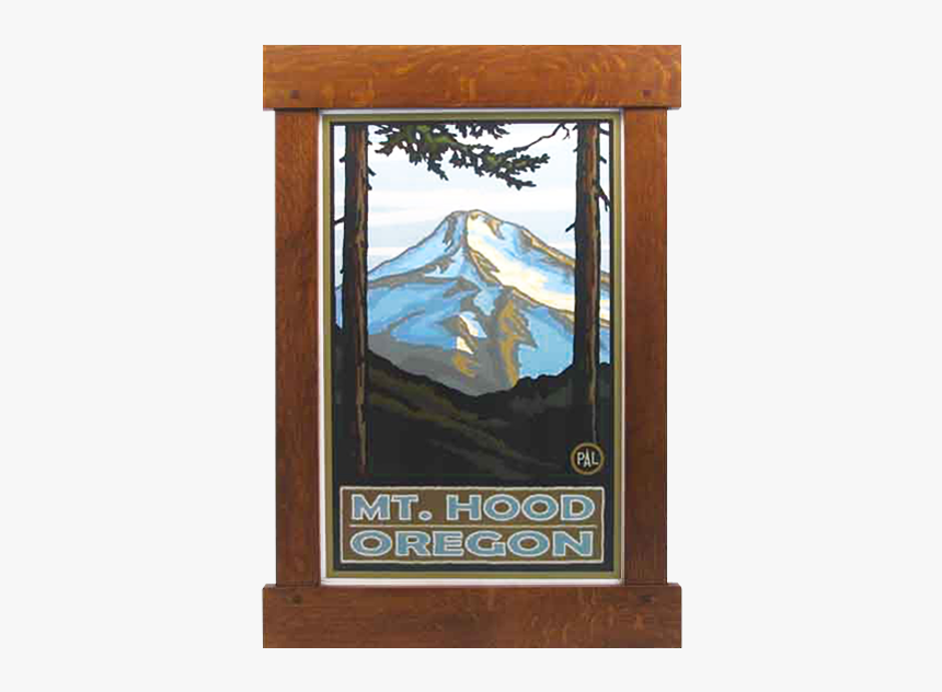 Bungalow Style Frame - Mt Hood Travel Poster, HD Png Download