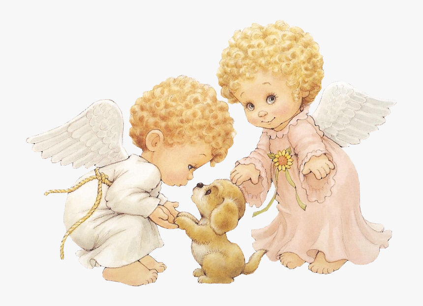 Puppy Clipart Angel - Puppy Angels, HD Png Download