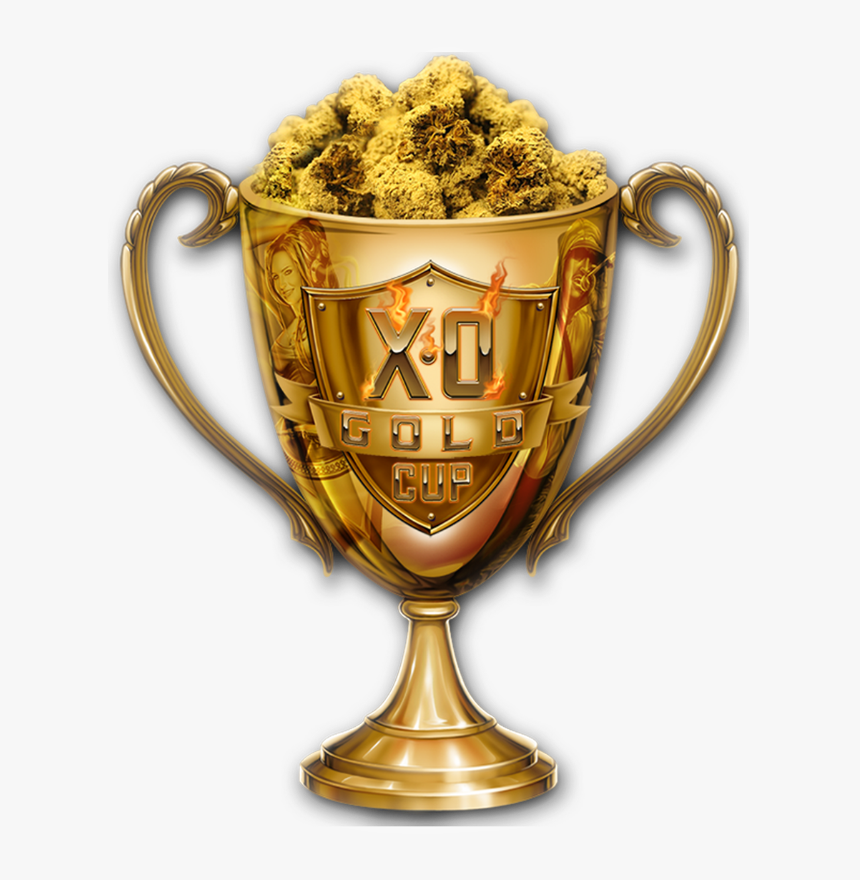 Trophy Golden Gold Cup Concacaf Wilmington Angeles - Trophy, HD Png Download