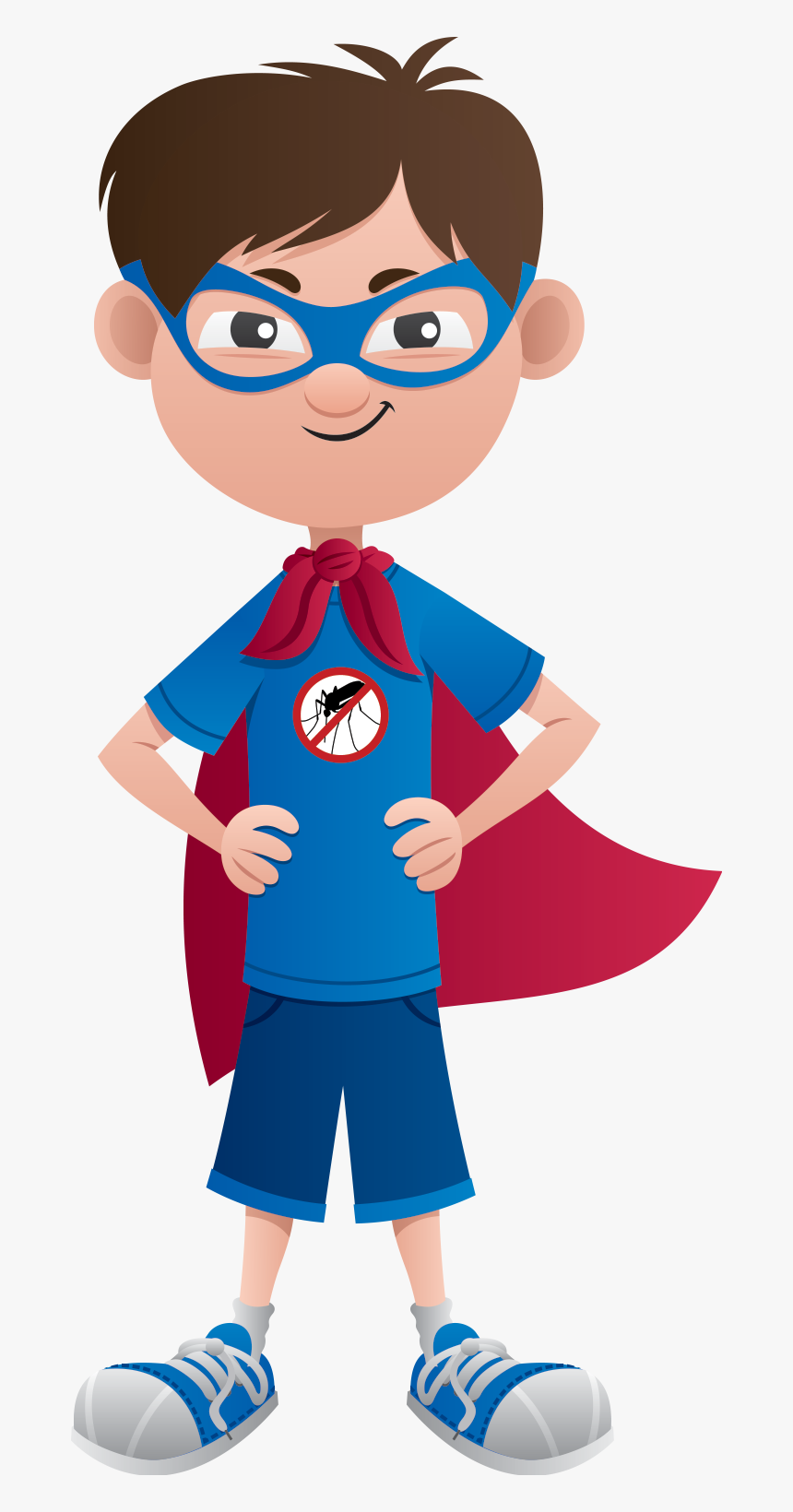 Los Angeles Clipart Superhero - Super Hero Boy And Girl, HD Png Download