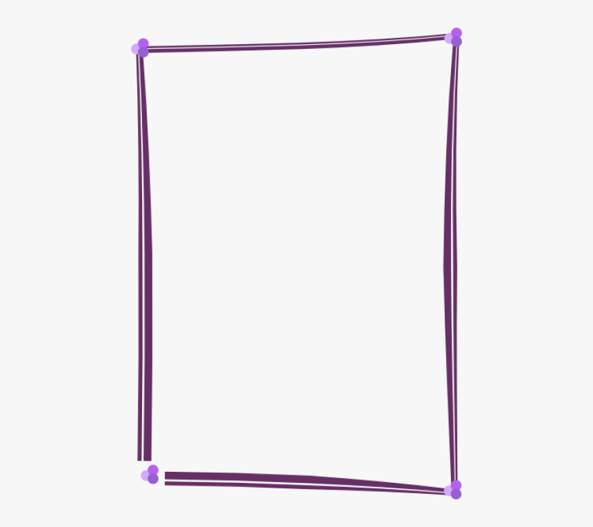 Purple Dot Border Clip Art At Clker - Khung Bìa, HD Png Download