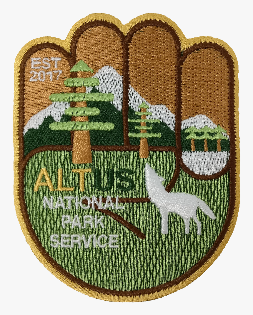 Altnps Iron-on Embroidered Patch - Emblem, HD Png Download