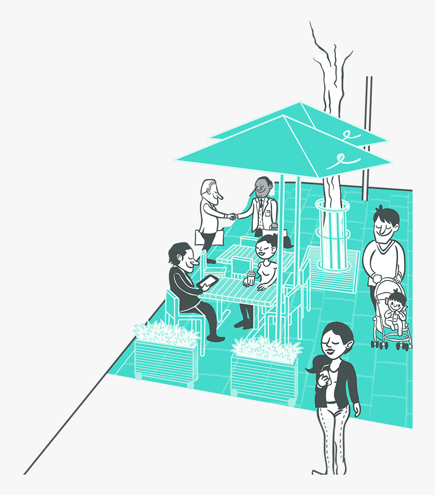 Transparent City Street Clipart - Illustration, HD Png Download