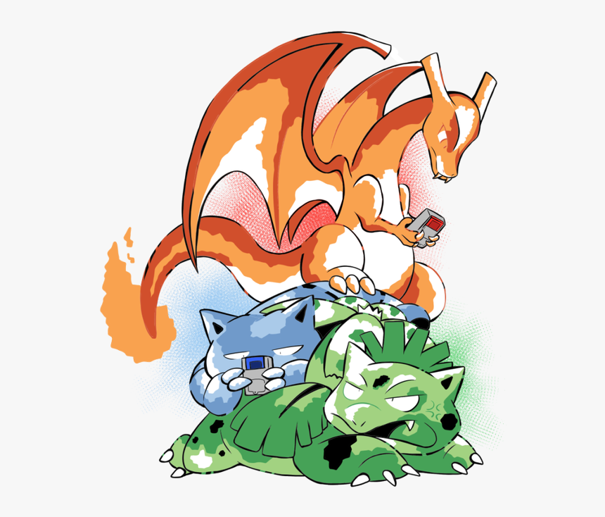 Fully Evolved Kanto Starters, HD Png Download