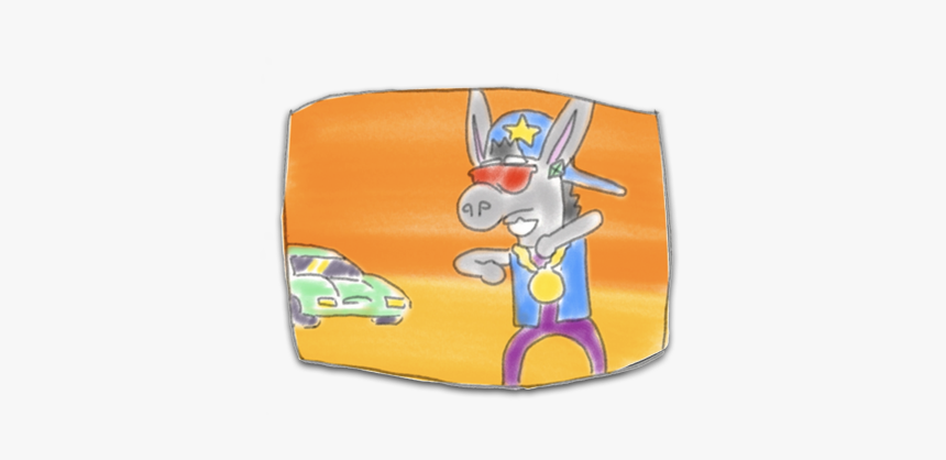 Rap-donkey - Cartoon, HD Png Download