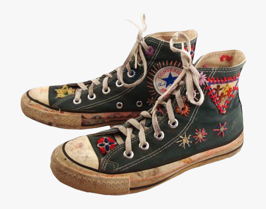 embroidered converse