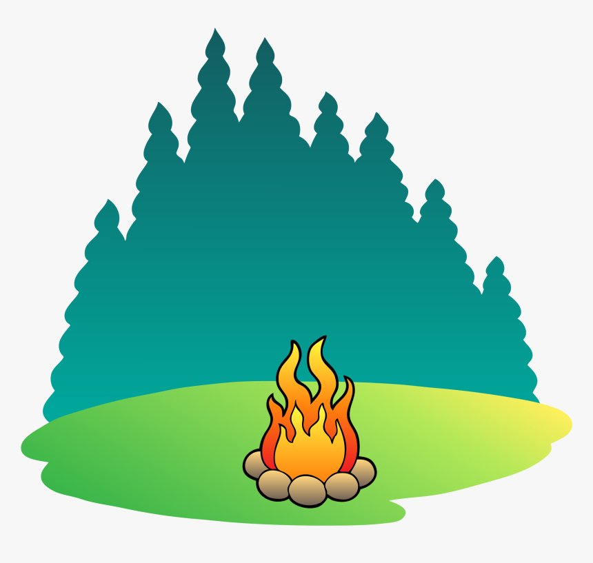 Camping Campsite Summer Camp Clip Art - Camping Illustration, HD Png Download