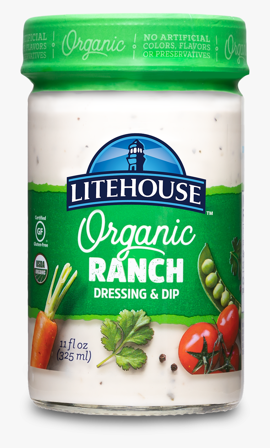 Litehouse Organic Ranch Dressing, HD Png Download