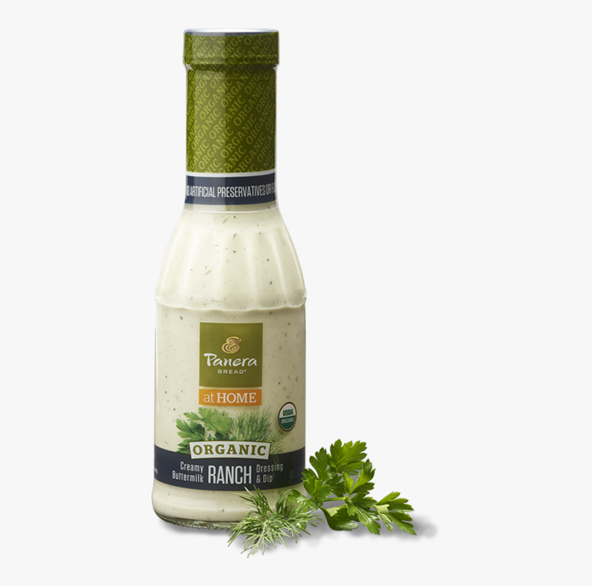 Organic Creamy Buttermilk Ranch Dressing & Dip 
		 - Panera Ranch Dressing, HD Png Download