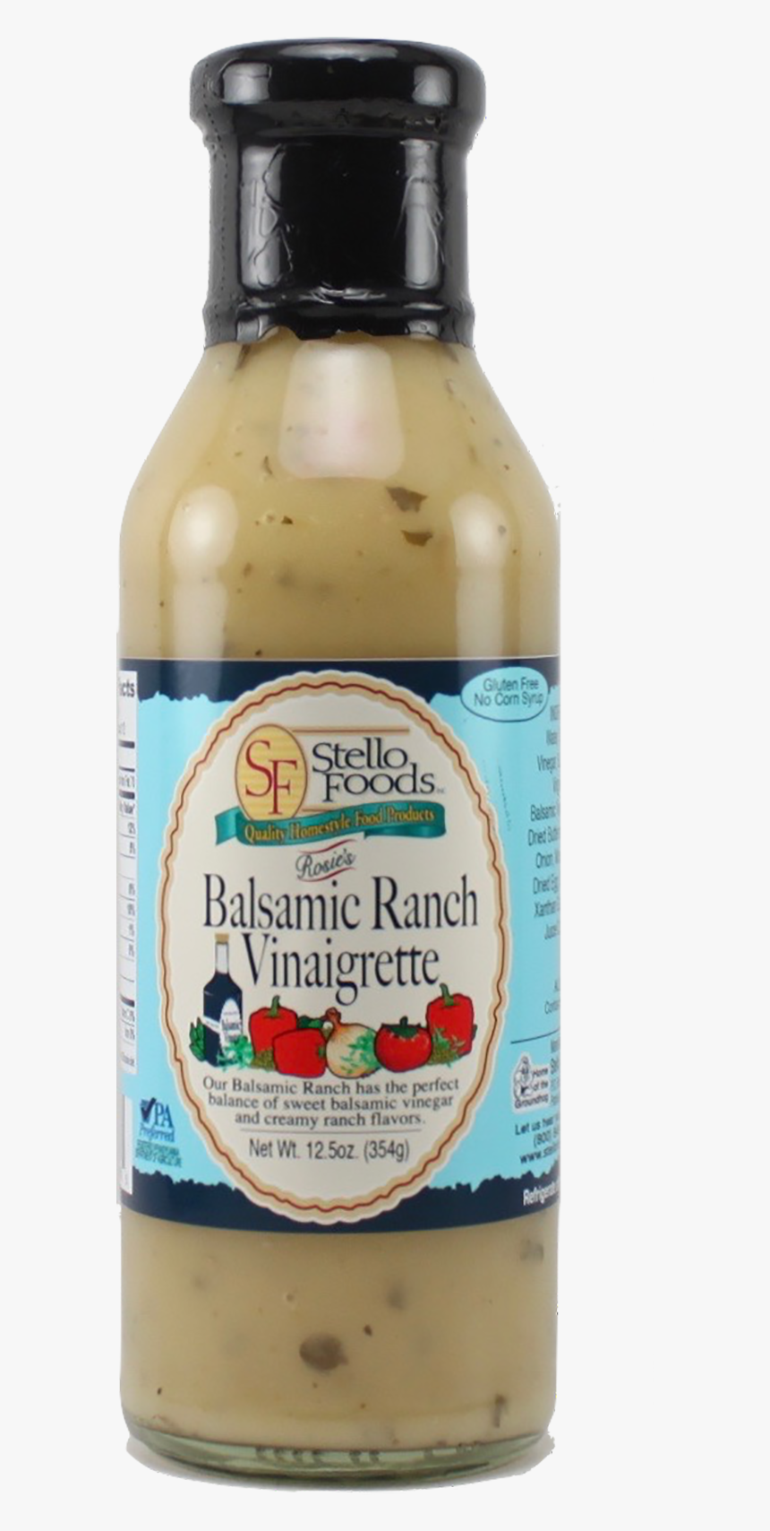 Ranch-dressing - Glass Bottle, HD Png Download