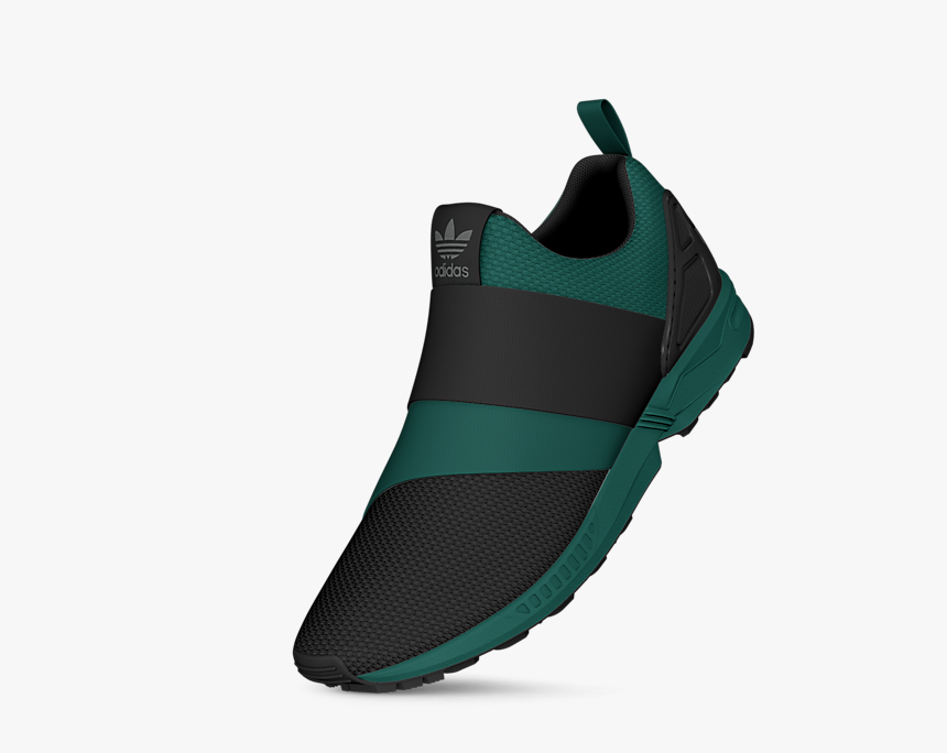 adidas zx flux slip on black