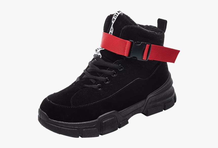Botas De Mujer Calzado De Gamuza Con Cordones Moda - Steel-toe Boot, HD Png Download