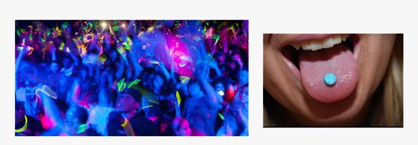 Molly Ecstasy Mdma Abuse - Tongue, HD Png Download