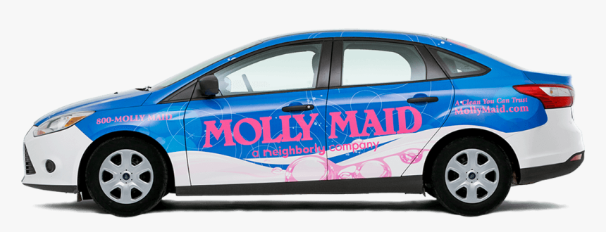 Molly Maid Car - Molly Maid Lexington, HD Png Download