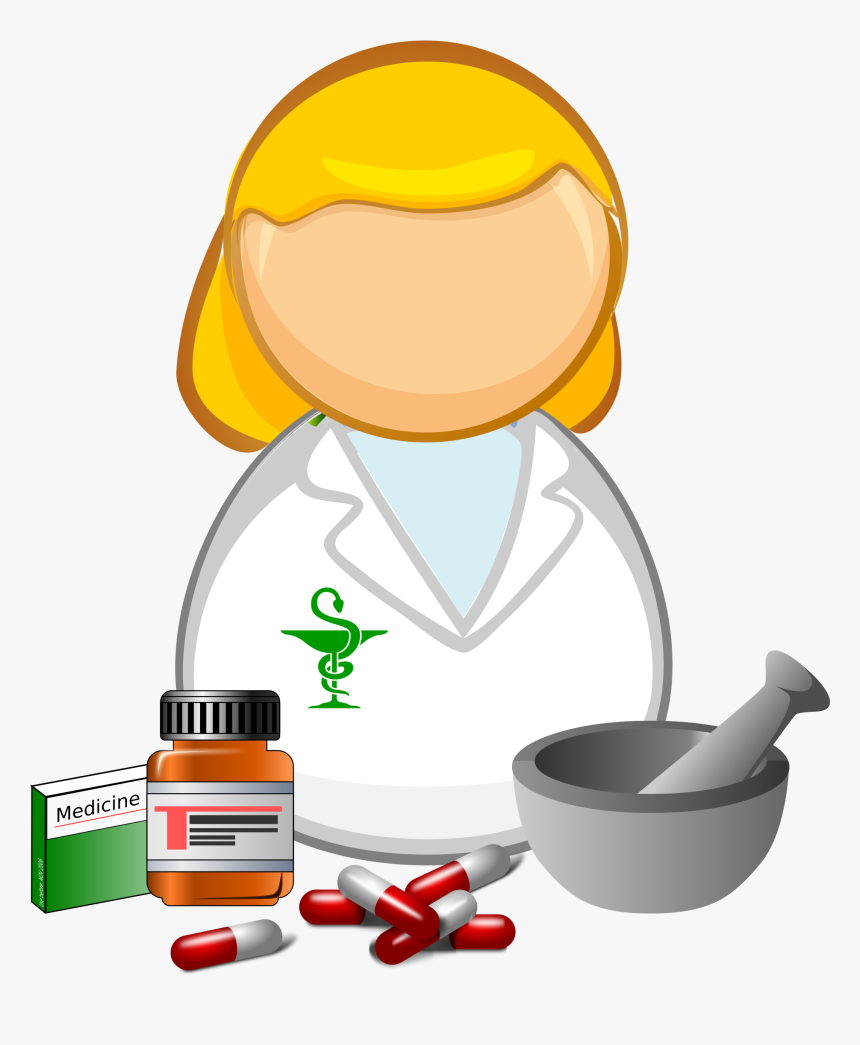 Pills Clipart Legal Drug - Pharmacist Clipart, HD Png Download