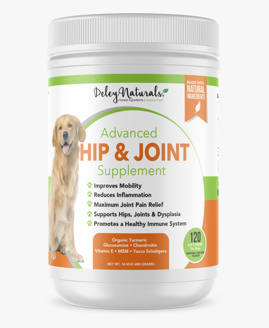 Advanced Hip & Joint Supplement For Dogs - Dog Calming Supplement, HD Png Download