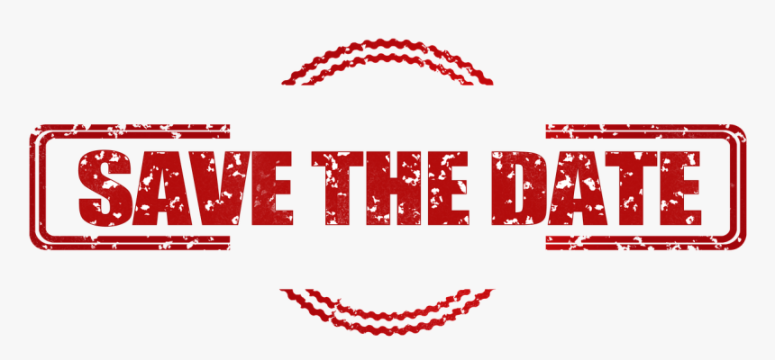 Save The Date Transparent Logo, HD Png Download