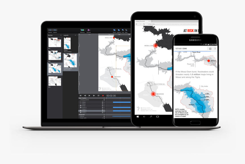 Devices 2x - Tablet Computer, HD Png Download