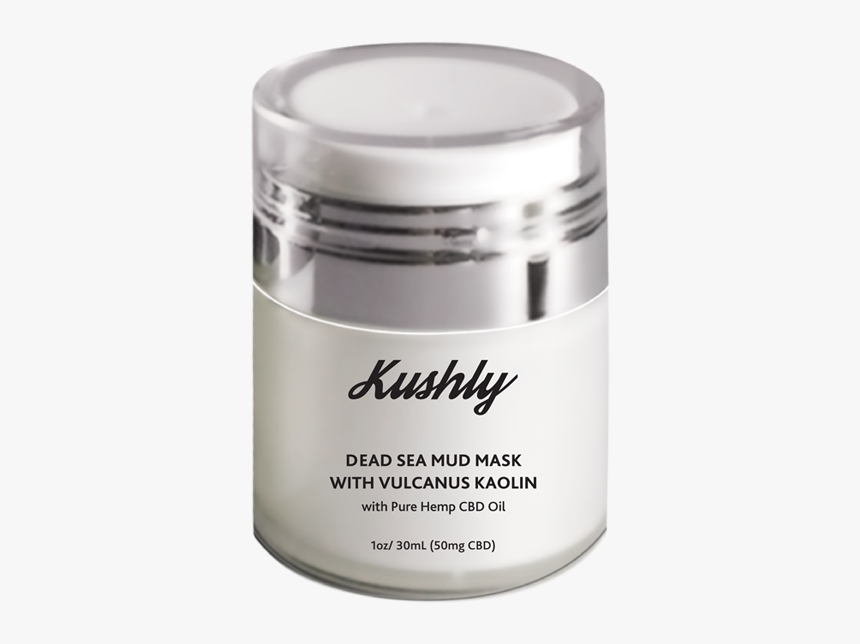 Kushly Dead Sea Mud Mask With Vulcanus Kaolin - Cosmetics, HD Png Download