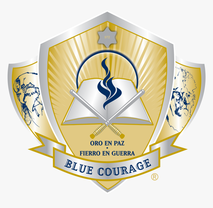 Blue Courage, HD Png Download