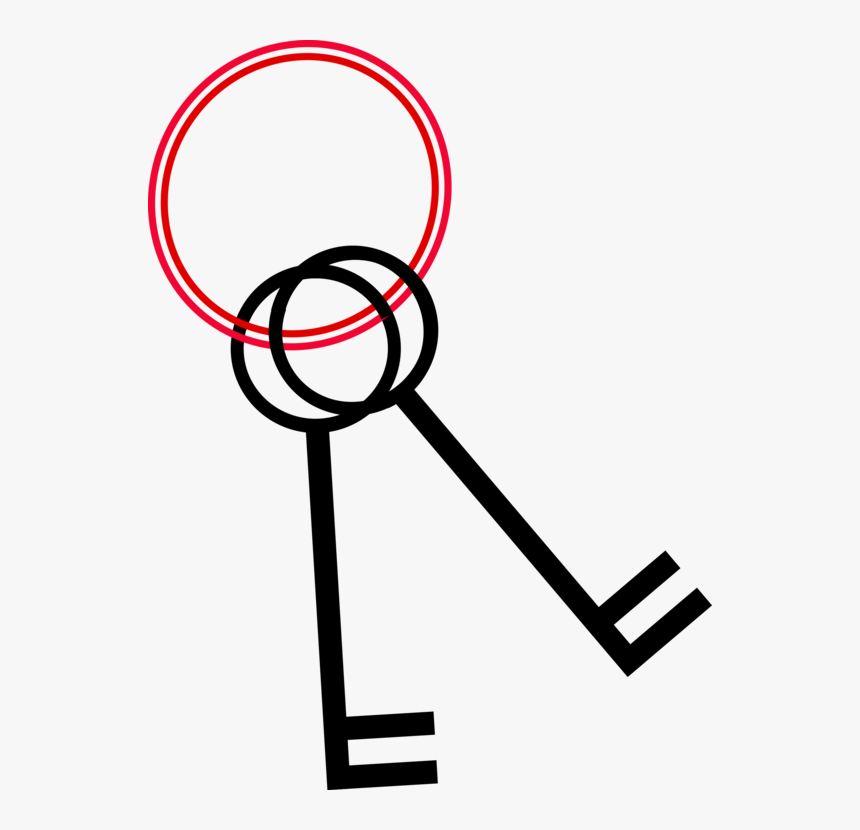 Area,tennis Racket,line - Keyring Clipart, HD Png Download