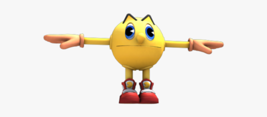 Pac Man 3d Model, HD Png Download