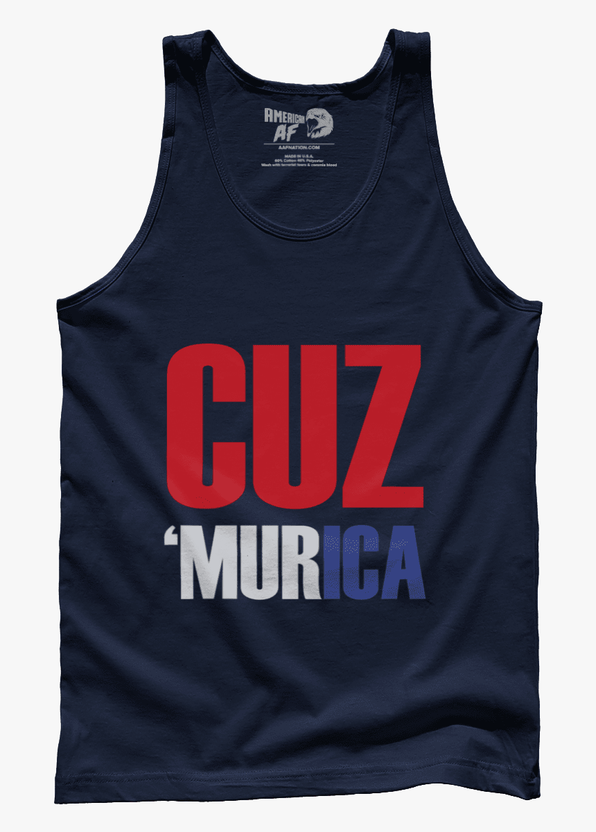 Cuz Murica - Active Tank, HD Png Download