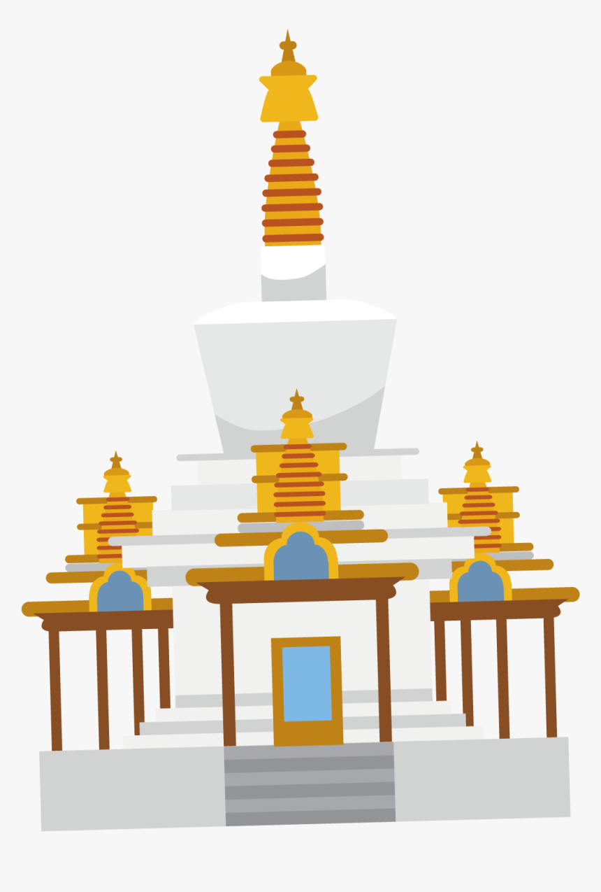 Indonesia Vector Landmark - Png Illustration Indonesia Vector, Transparent Png