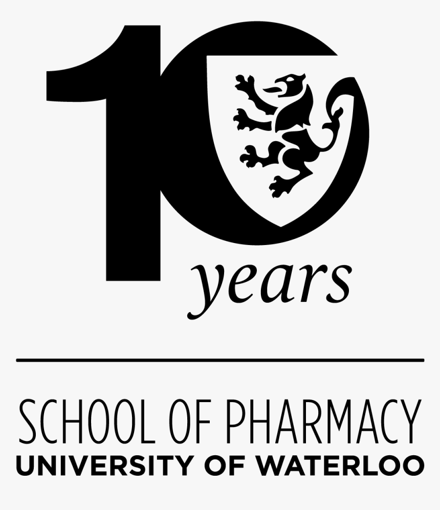 10 Years School Of Pharmacy University Of Waterloo - 10th Year Anniversary Of School, HD Png Download