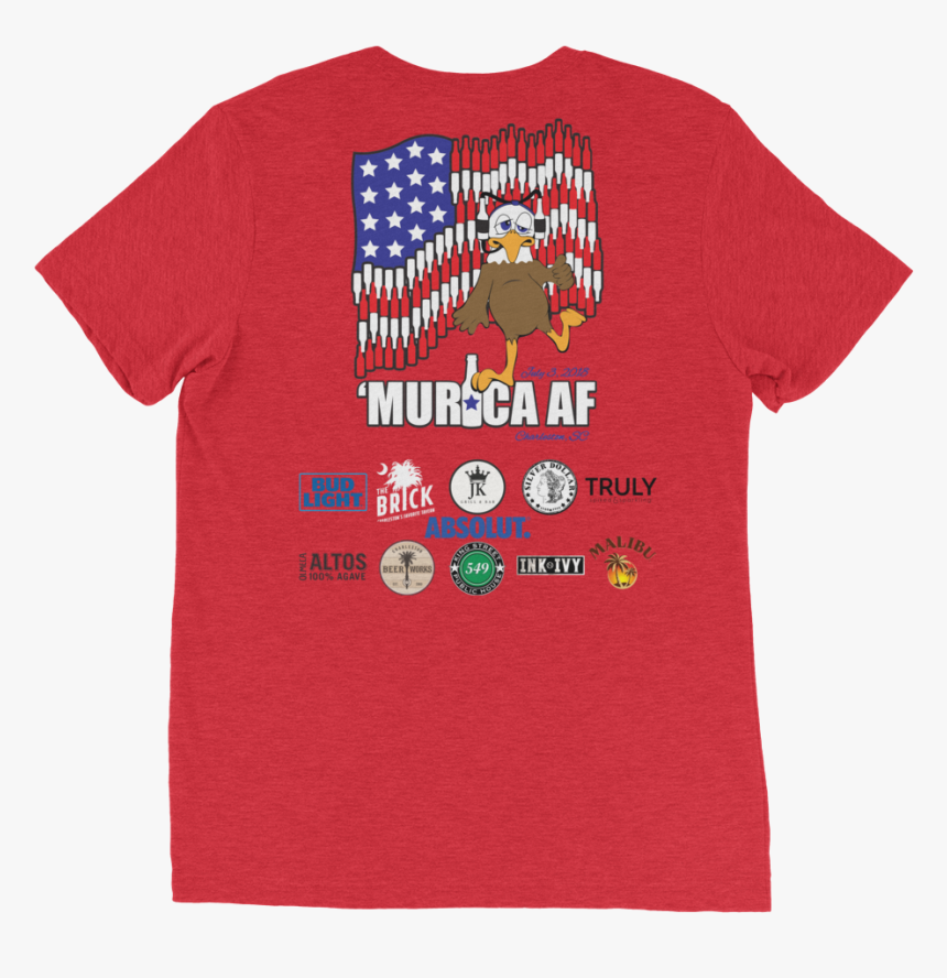 Mitchell And Ness Bulls Tee With Lightning, HD Png Download