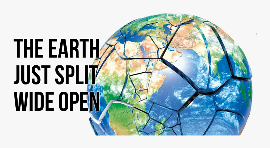 Broken Planet Earth, HD Png Download