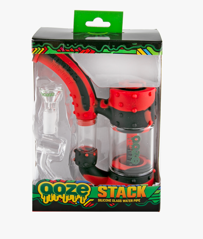 Ooze Stack Pipe Black Red Box - Ooze Stack, HD Png Download