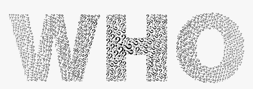Who, Question Marks, Unknown, Ask, Typography, Type - Question Marks, HD Png Download