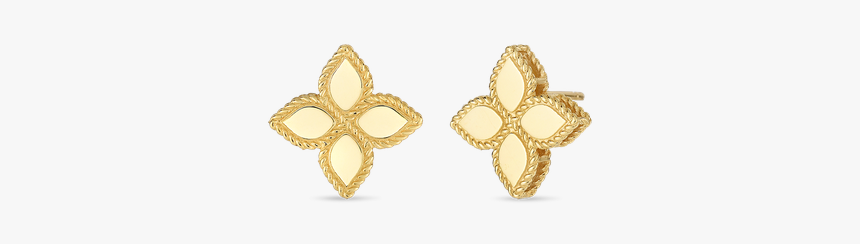 Roberto Coin Medium Stud Earring - Body Jewelry, HD Png Download