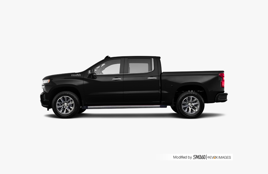 Chevrolet Silverado 1500 High Country - Black Ford F150 Side View, HD Png Download