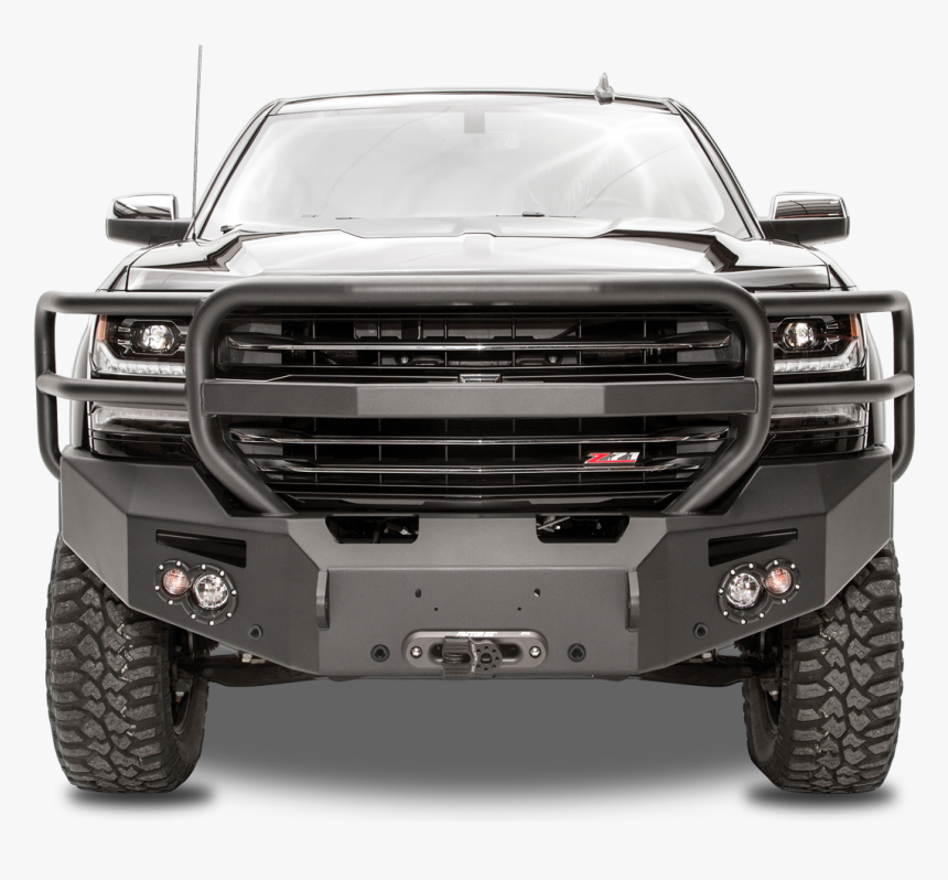 Premium Front Bumper - 2018 Silverado 1500 Grill Guard, HD Png Download