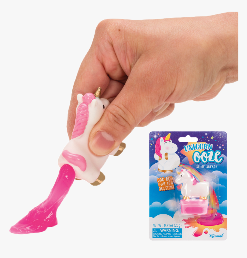 Toysmith Unicorn Ooze Slime Sucker - Unicorn Ooze, HD Png Download