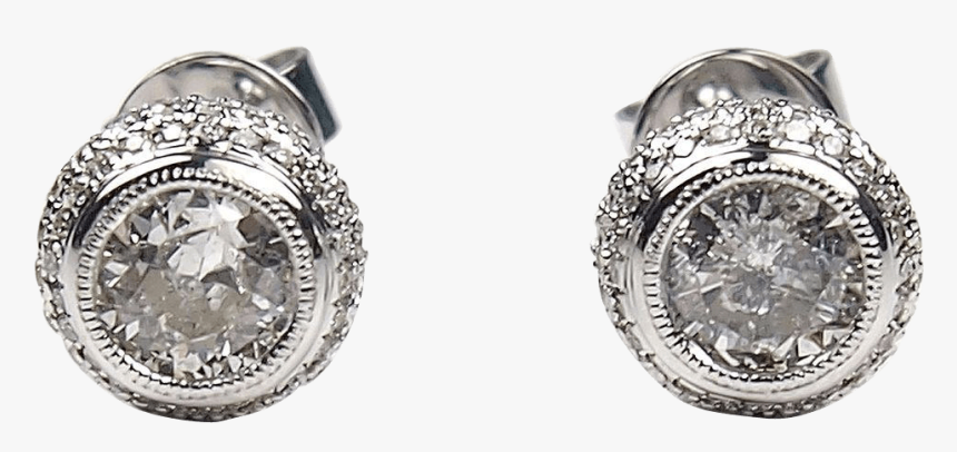 Diamond Earrings Png Download - Diamond, Transparent Png
