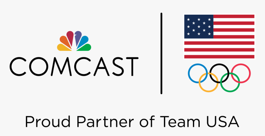 Comcast Nbcuniversal Is Proud To Support Team Usa - Usa Olympics, HD Png Download
