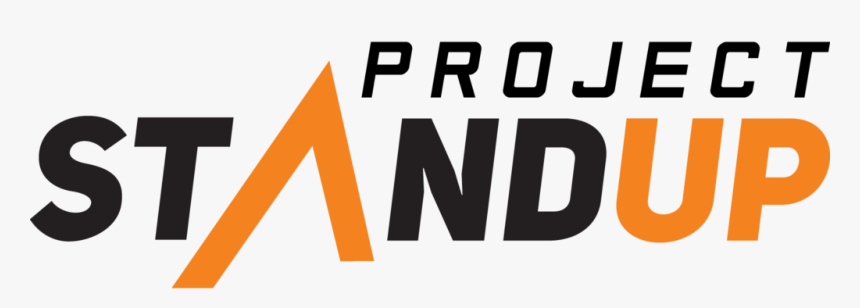 Project Stand Up Logo For Light Backgrounds - Graphic Design, HD Png Download